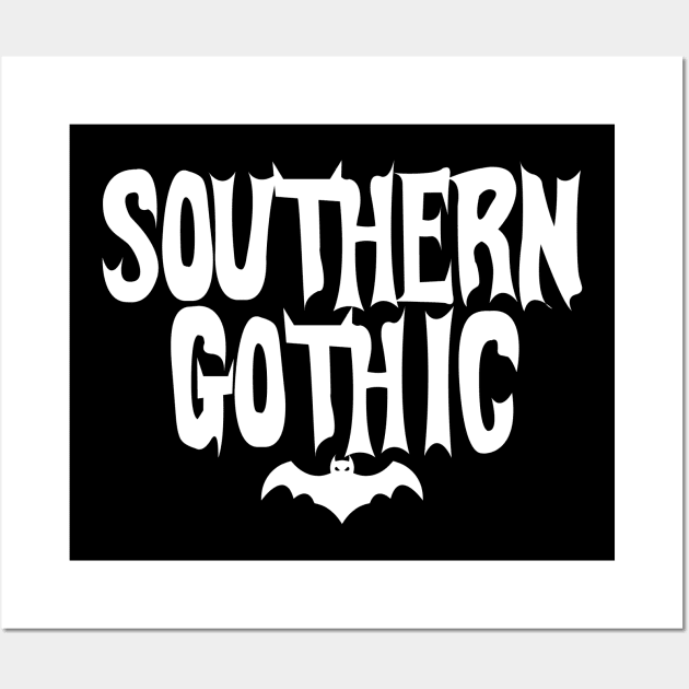 Southern Gothic - Design 1 - Gothic Wall Art by Nat Ewert Art